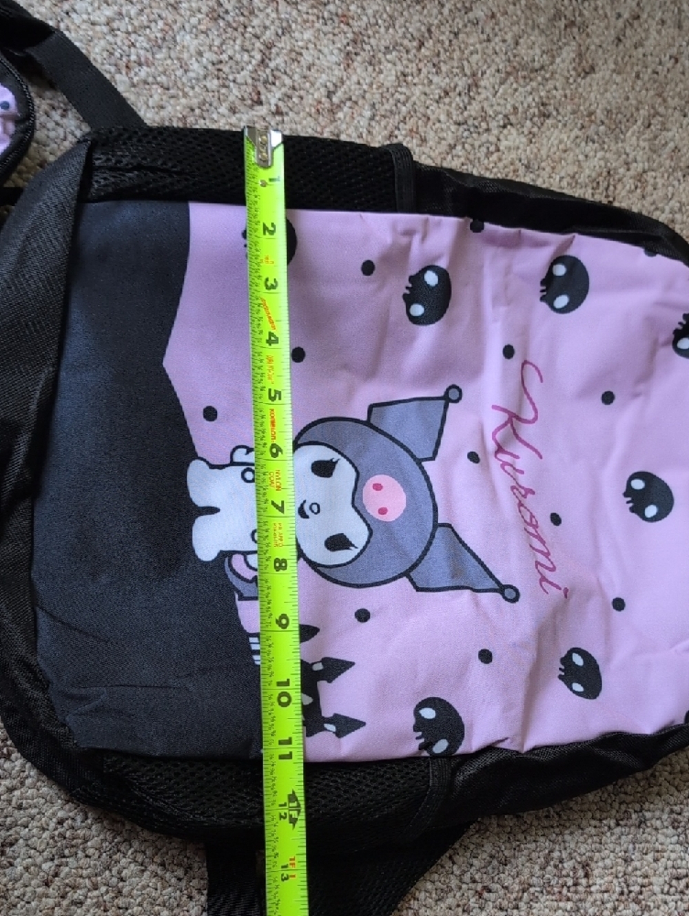 Kuromi Kids Backpack Set in Light Purple - Picture 9 of 13